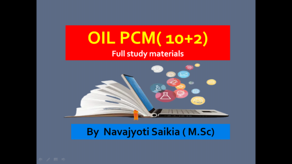 OIL PCM (10+2) Part 1