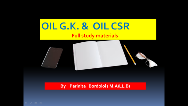 OIL CSR & GK